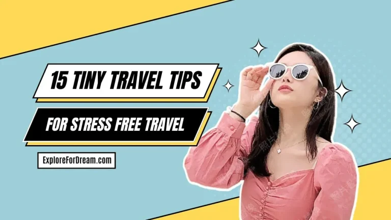 15 Tiny Travel Tips for a STRESS FREE Travel Day!