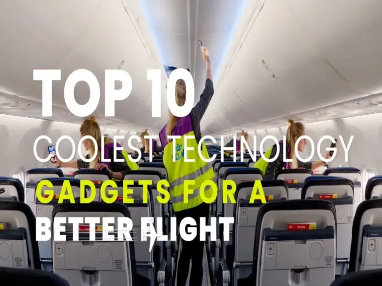 Top 10 Coolest Tech Gadgets. Best Travel Gadgets for Long Flights.