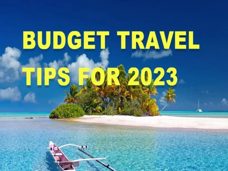 Budget Travel Tips