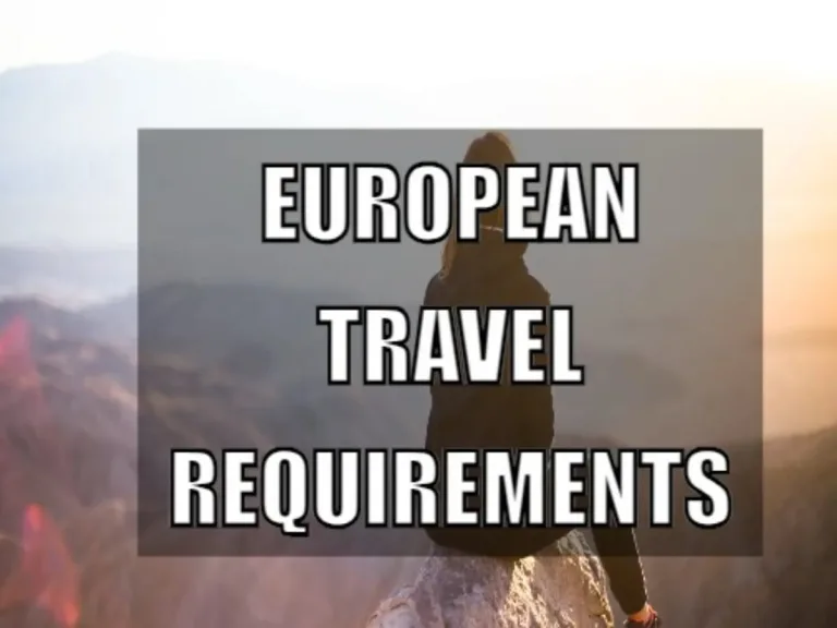 European Travel Requirements